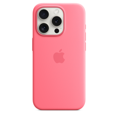iphone 15 pro silicone case pink