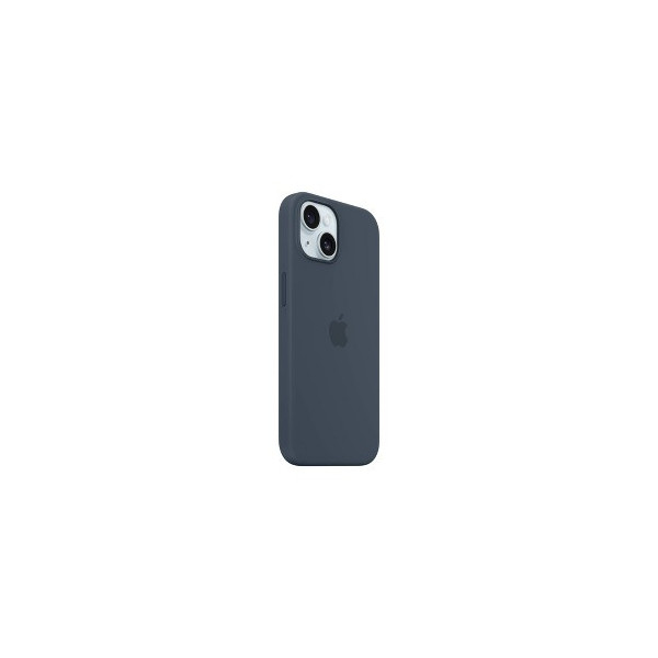 iphone 15 silicone storm blue