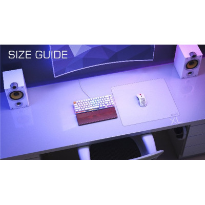 Tapis de souris  XL Extended - Blanc