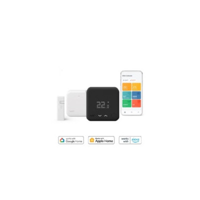 Thermostat connecté et Intelligent Sans fil Kit de démarrage V3+ Black Edition