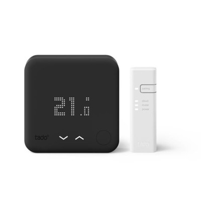 Thermostat connecté et Intelligent Filaire Kit de démarrage V3+ Black Edition