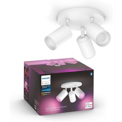 White & Color Ambiance FUGATO Spot 1x5.7W - Blanc