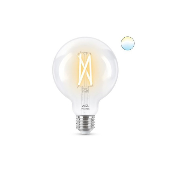 Lampe LED Filament transparent G95 E27 - WiZ Connected