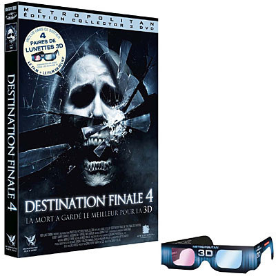 Destination finale 4 - Edition Collector 3D : Inclus 4 paires de lunettes relief