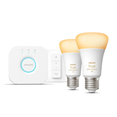 Kit de démarrage Ampoules E27 x2 - White Ambiance