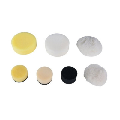 Tampons de nettoyage en plastique jaune, Ø 50mm pour 515.5125, 5 pcs
