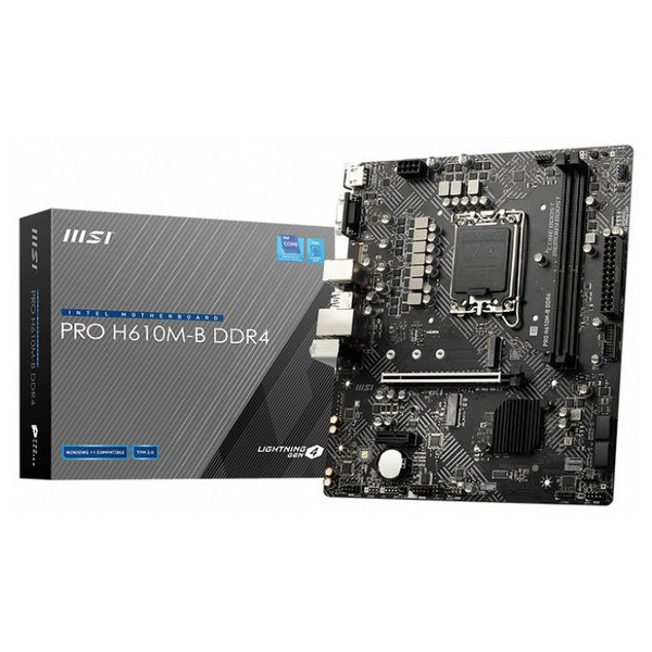 Msi PRO H610M-B DDR4