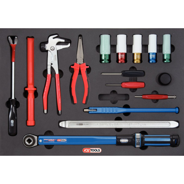 Module spécial démontage de roues, 16 pièces