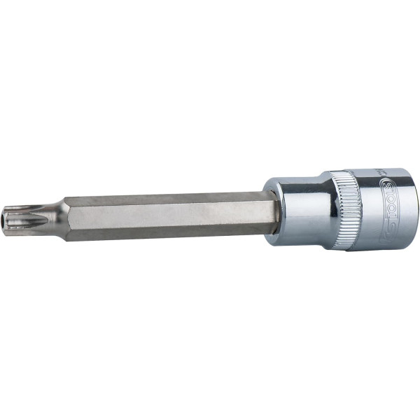 Douille tournevis Torx percé Longueur 110 mm T40