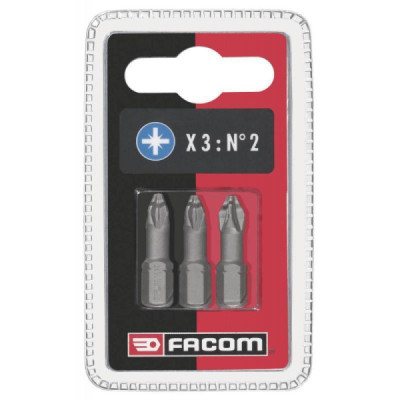Jeu De 3 Embouts High Perf' Série 1 Pour Vis Prozidriv® Ed10t L 25 Mm