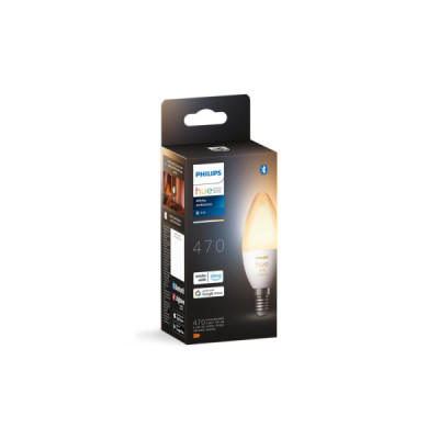 White Ambiance E14 flamme 6W