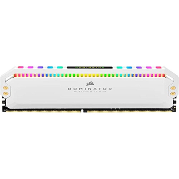Dominator Platinum - 4 x 8 Go - DDR4 3200 MHz - RGB - Blanc
