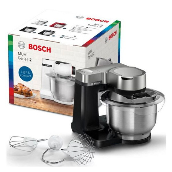Robot pâtissier Bosch MUM2 Noir compacte et multifonction