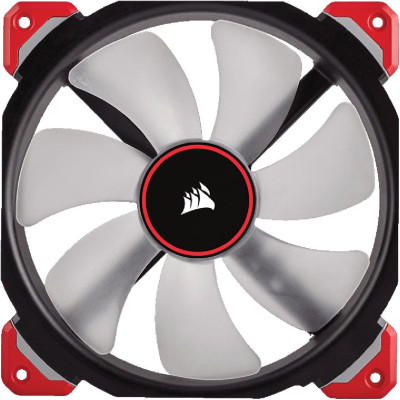 ML140 Pro LED, Rouge, Ventilateur 140mm à lévitation magnétique
