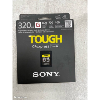 Sony vpg400 tough cfexpress carte mémoire flash haute vitess