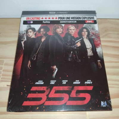 355 (2022) - Blu-ray 4K Ultra HD - Neuf