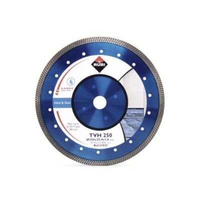 Rubi Disque diamant Turbo Viper TVH-250 Superpro - 250x25,4x1,6mm pour matériaux durs - Neuf