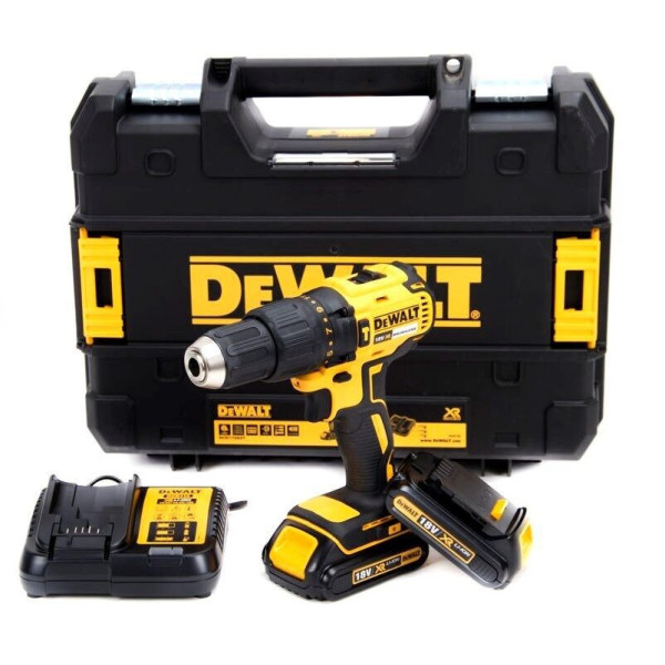 DeWalt Dcd778 D2T Perceuse visseuse Xr Lithium 18 V avec batterie de 1,5 Ah Gris 1/2 pouce