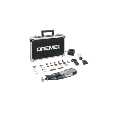 Dremel 8220-2/45 Outil Multi-usage Sans Fil 12V - 2 Adaptations, 45 Accessoires