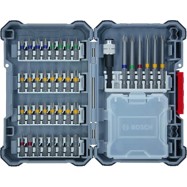 Bosch 40 pcs Kit embouts Pick and Click avec porte-embouts