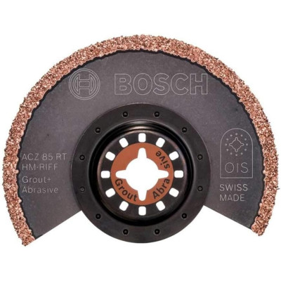 Lame Bosch ACZ 85 RT3 pour Outil Multifonction - Ø 85 mm - Grain 30 - Mortier - Neuf