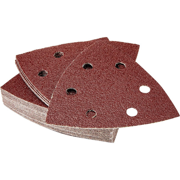 Bosch Accessories 2607019488 Lot de feuilles abrasives pour Ponceuse Delta Grain 60 25 pièces