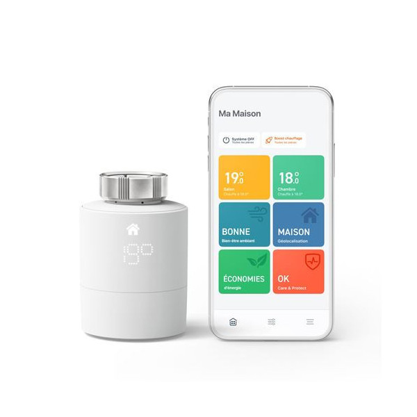 Kit de démarrage V3+ - Tête Thermostatique Intelligente + Bridge Internet