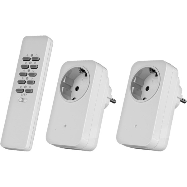Trust AC2-200R Blanc 1pièce(s) - Adaptateurs réseau CPL (Type F, 200 W, Blanc, 1 pièce(s))