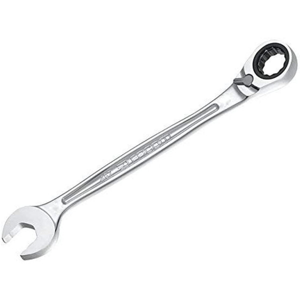 FACOM - Clé Mixte à Cliquet Métrique 13mm - 467B.13 - Système Ultra-Grip Antidérapant