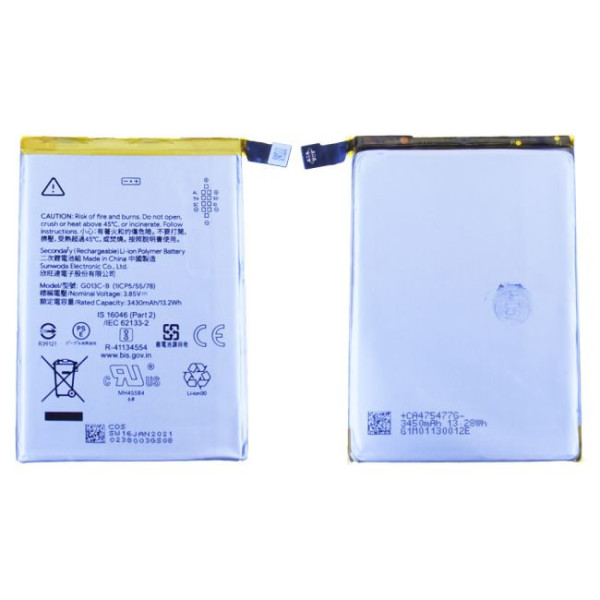 Batterie Google Pixel 3 XL Origine G013C-B
