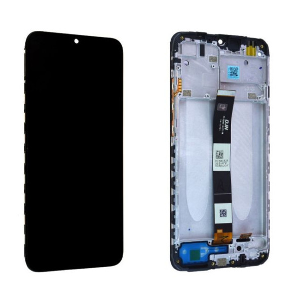 Écran Xiaomi Redmi 10A / 9A / 9C / 9AT / Noir + Châssis Origine