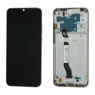 écran xiaomi redmi note 8 (2019/2021) blanc + châssis origin