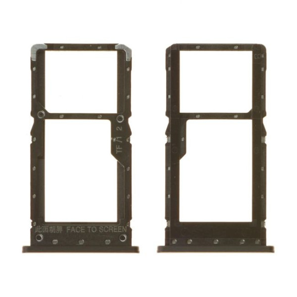 Tiroir SIM / SD / SIM 2 Xiaomi Redmi Note 6 Pro Noir