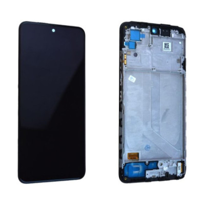écran xiaomi redmi note 10 / note 10s 4g noir + châssis orig