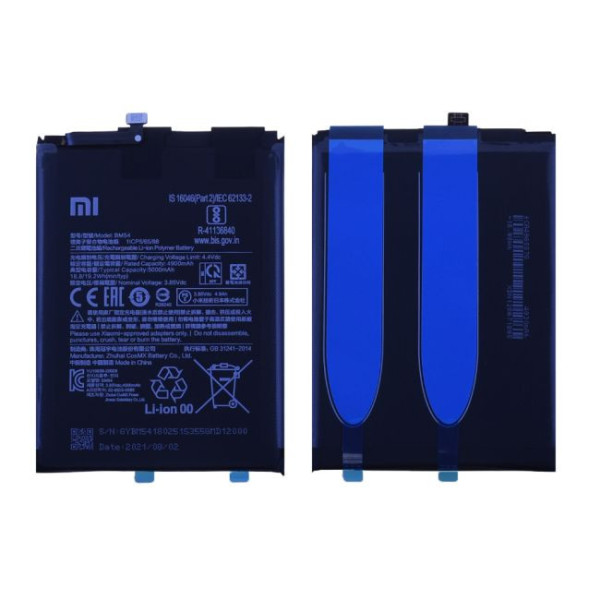 Batterie Xiaomi Redmi Note 9T / Redmi Note 9 Origine BM54