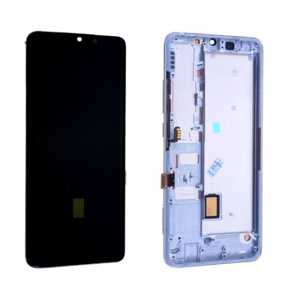 Écran Xiaomi Mi Note 10 / Mi Note 10 Pro / Mi Note 10 Lite Noir + Châssis Reconditionné (PIEC)