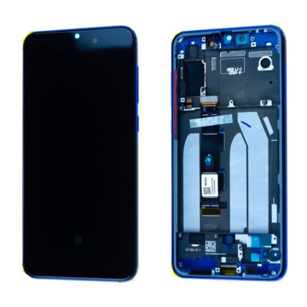 Écran Xiaomi Mi 9 SE Bleu + Châssis Origine
