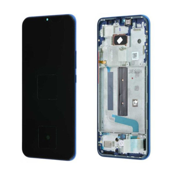 Écran Xiaomi Mi 10 Lite 5G Bleu + Châssis Origine