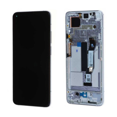 écran xiaomi mi 10t / mi 10t pro argent + chassis origine | 