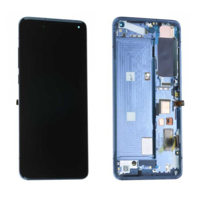 écran xiaomi mi 10 version c gris twilight + châssis origine