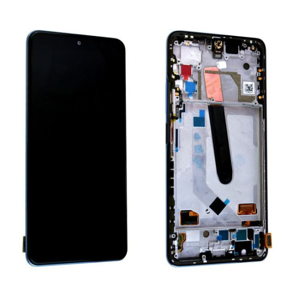 Écran Xiaomi Poco F3 Bleu + Châssis Origine