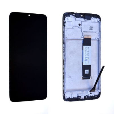 écran xiaomi poco m3 / redmi 9t noir + châssis reconditionné