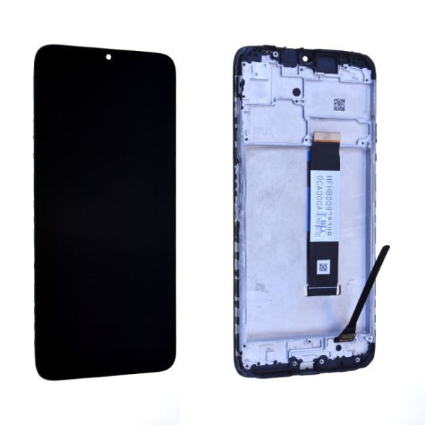 Écran Xiaomi Poco M3 / Redmi 9T Noir + Châssis Reconditionné (PIEC)