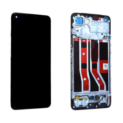 écran oppo f19 / a74 noir + châssis origine | Oppo - Great t
