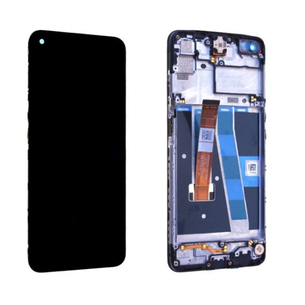 Écran Oppo A92 / A72 Noir + Châssis Origine