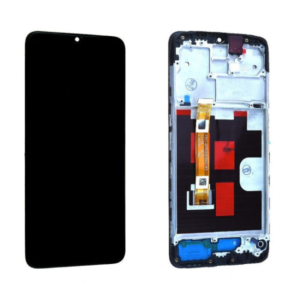 Écran Oppo A5 2020 Noir + Châssis Reconditionné (PIEC)
