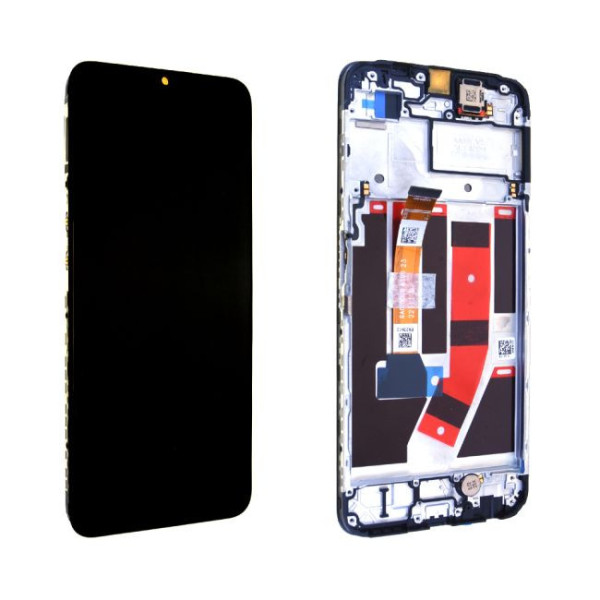 Écran Oppo A57s / A77 4G / OnePlus Nord N20 SE Noir + Châssis Origine