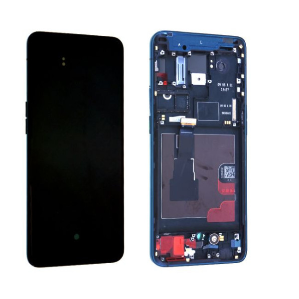 Écran Oppo Reno2 Bleu + Châssis Origine