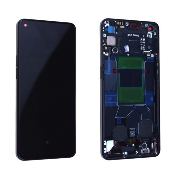 Écran Oppo Reno 6 5G Noir + Châssis Origine