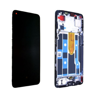 écran oppo find x5 lite / reno7 5g noir + châssis origine | 